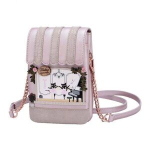 Vendula London Darling Dance Studio Mobile Phone Pouch Crossbody Pink